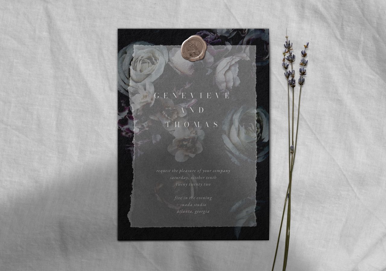 Genevieve Wedding Invitation