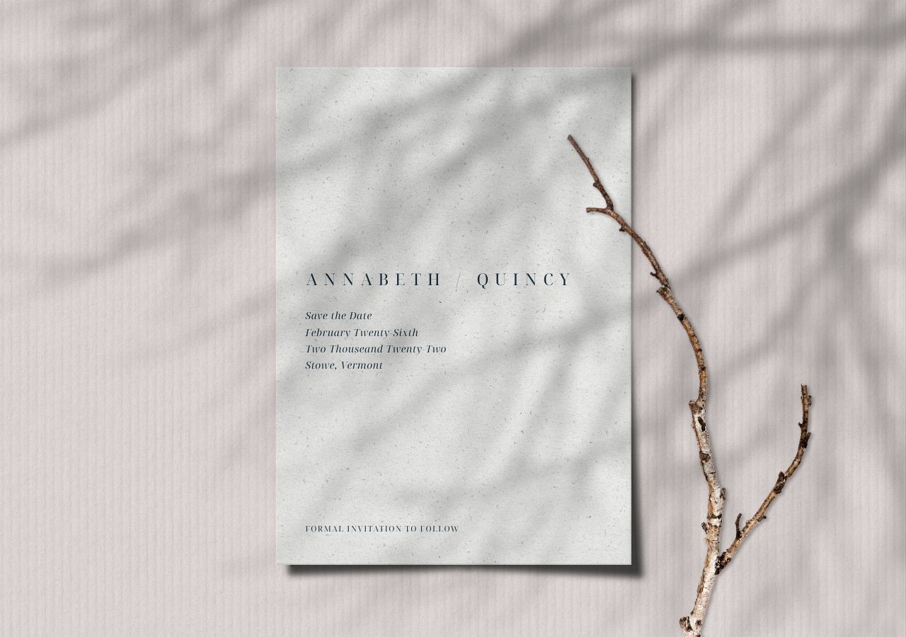 Annabeth Save the Date