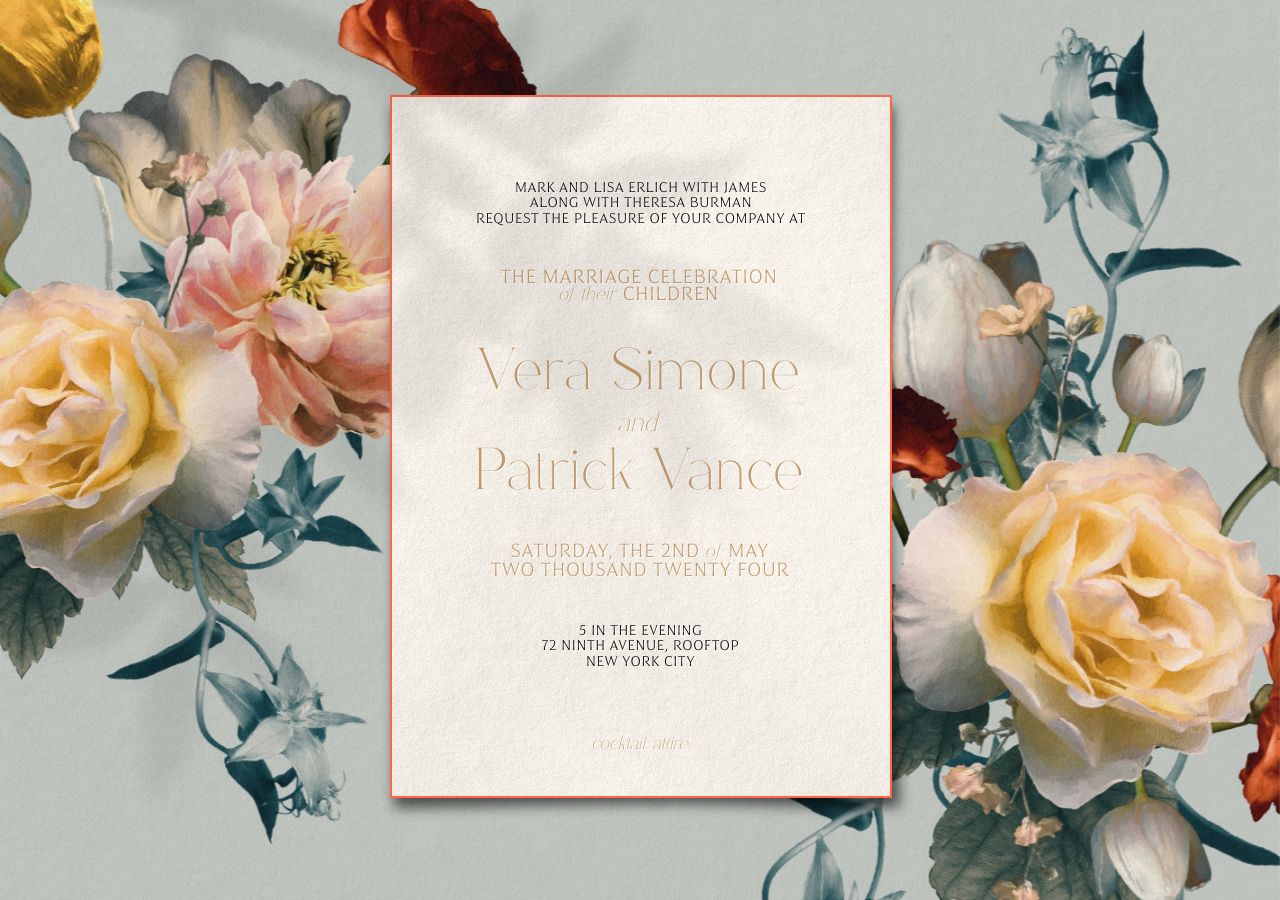 Vera Wedding Invitation