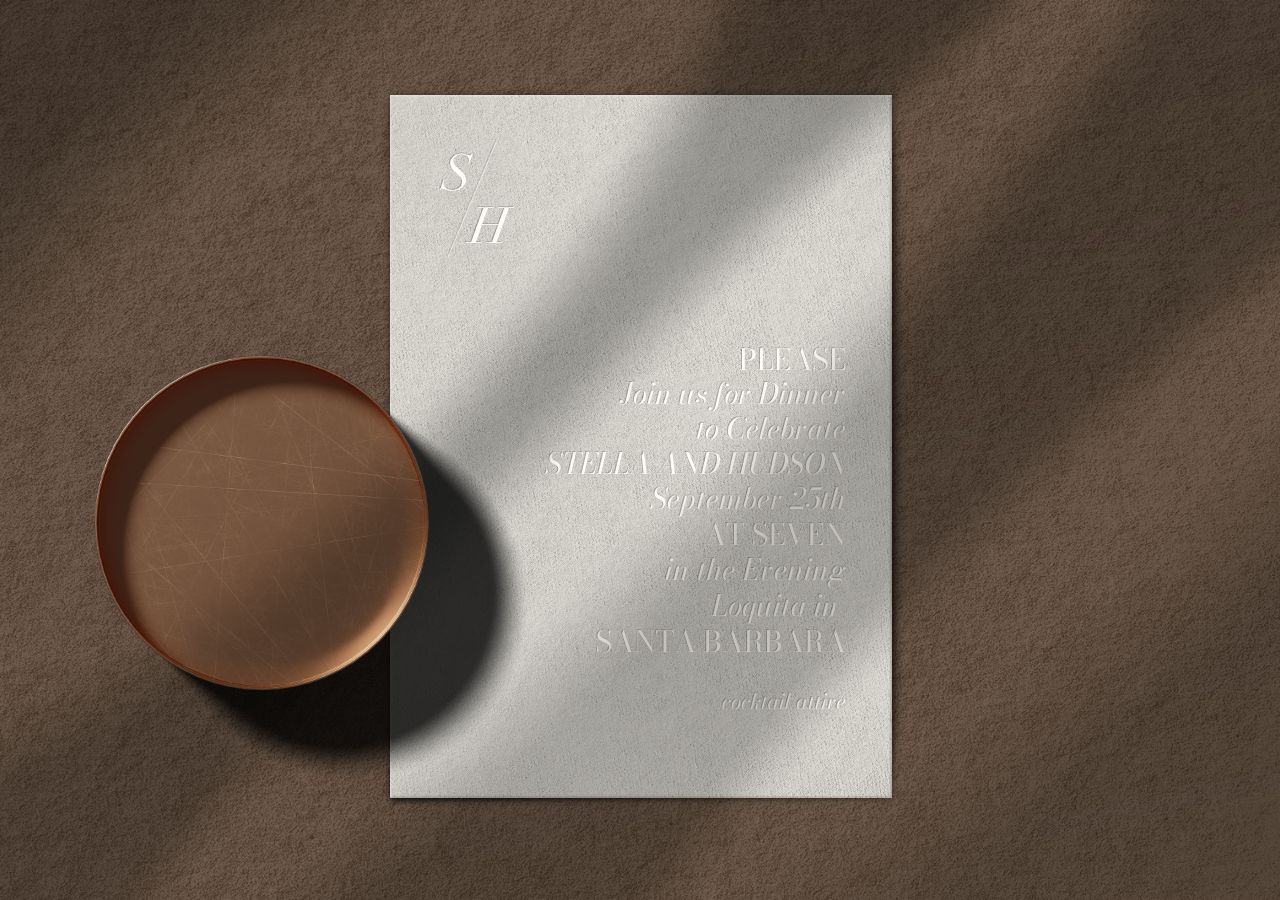 Stella Rehearsal Dinner Invitation