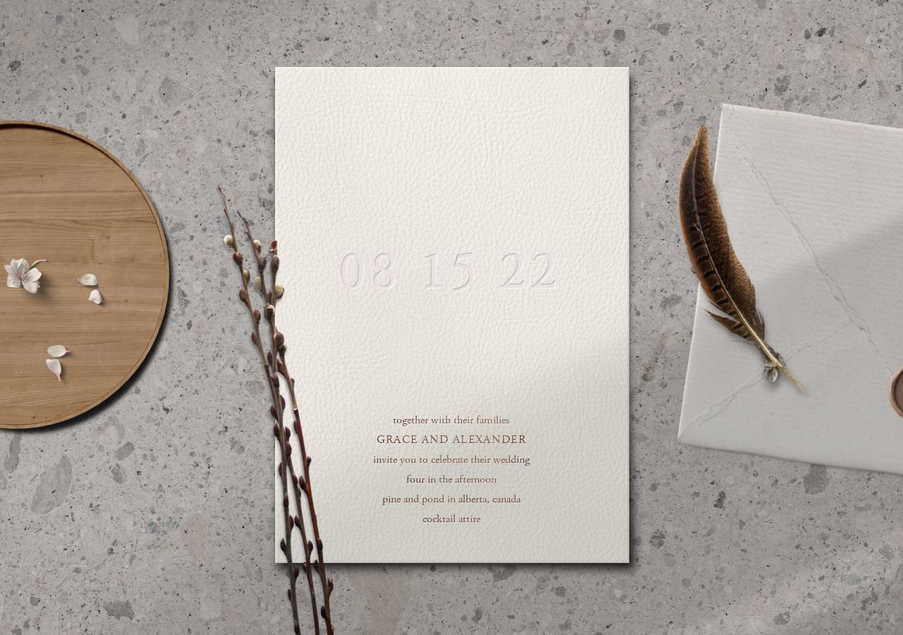Grace Wedding Invitation