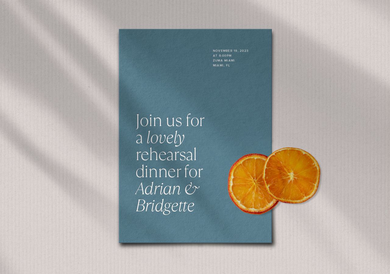 Adrian Rehearsal Dinner