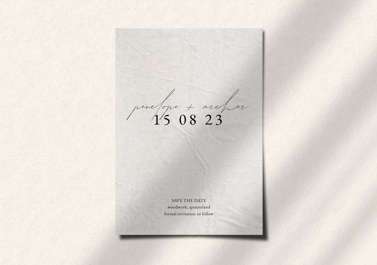 Penelope Save the Date