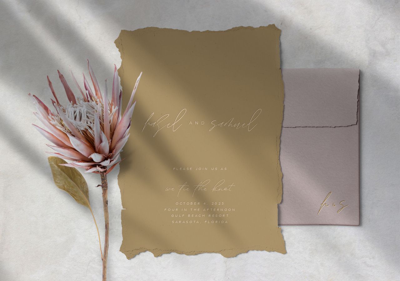 Hazel Wedding Invitation