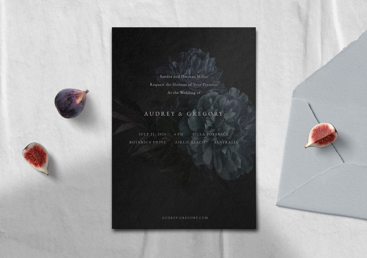 Audrey Wedding Invitation