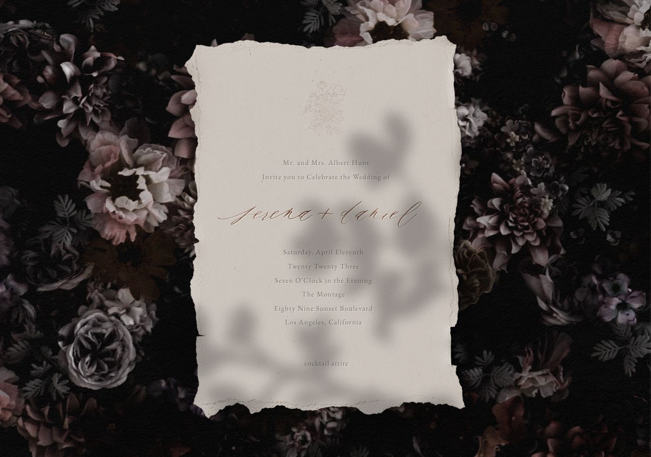 Serena Wedding Invitation
