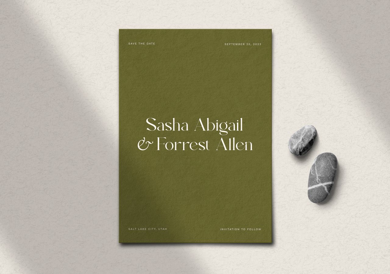 Forrest Save the Date