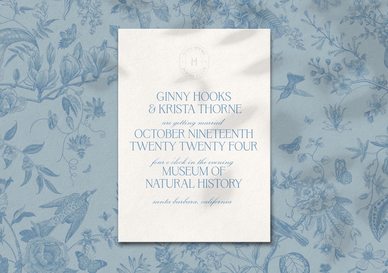 Ginny Wedding Invitation