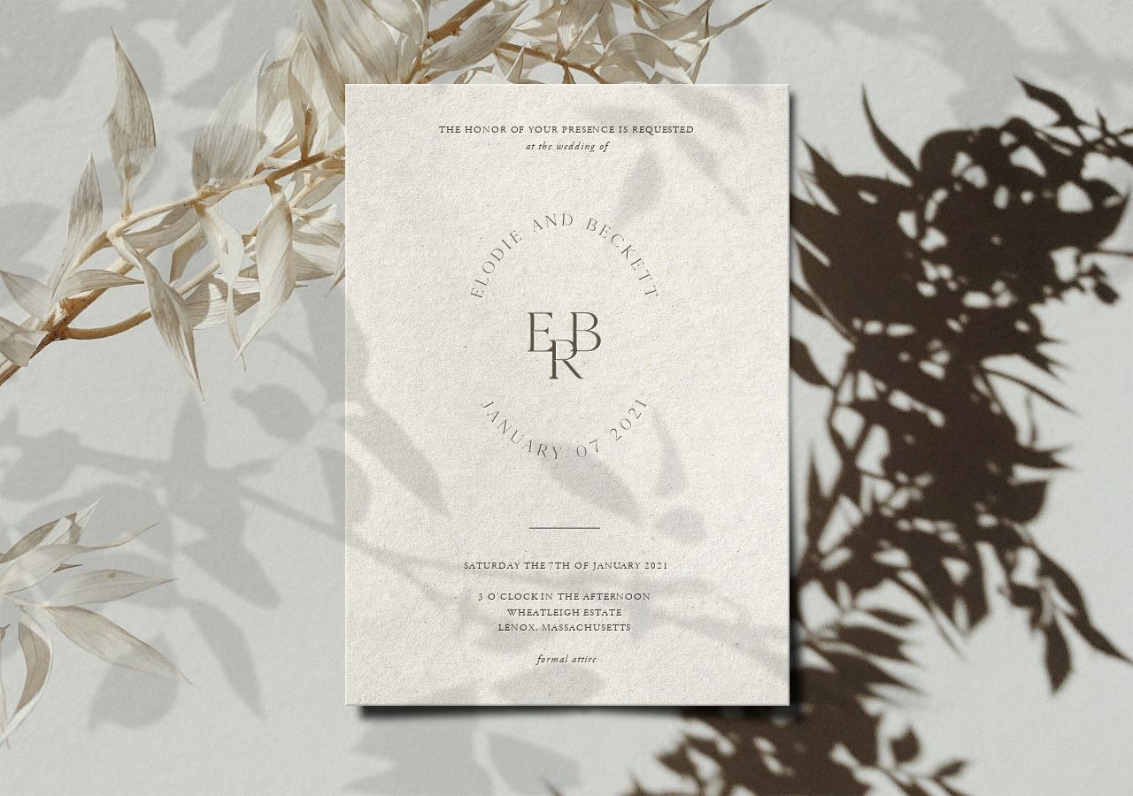 Elodie Wedding Invitation
