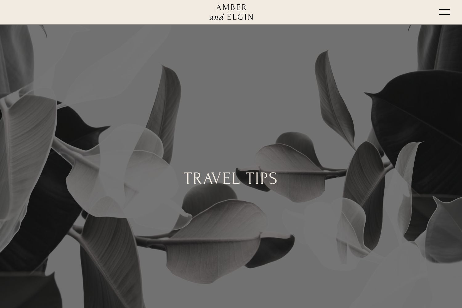 Amber Wedding Website