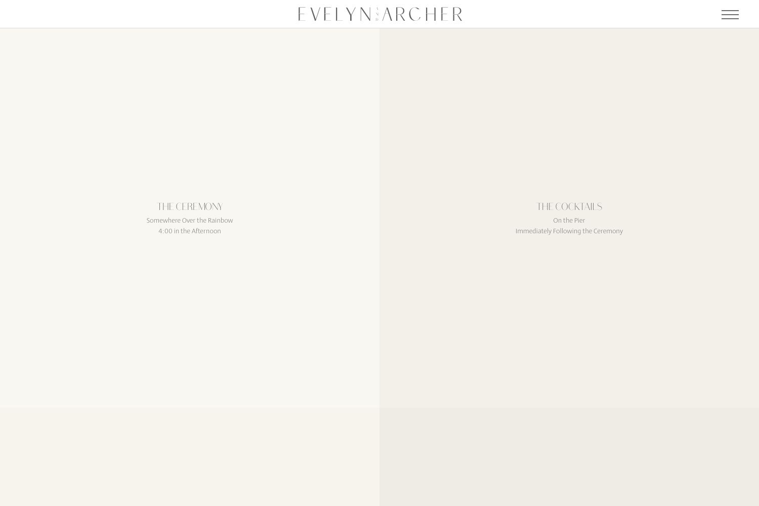 Archer Wedding Website