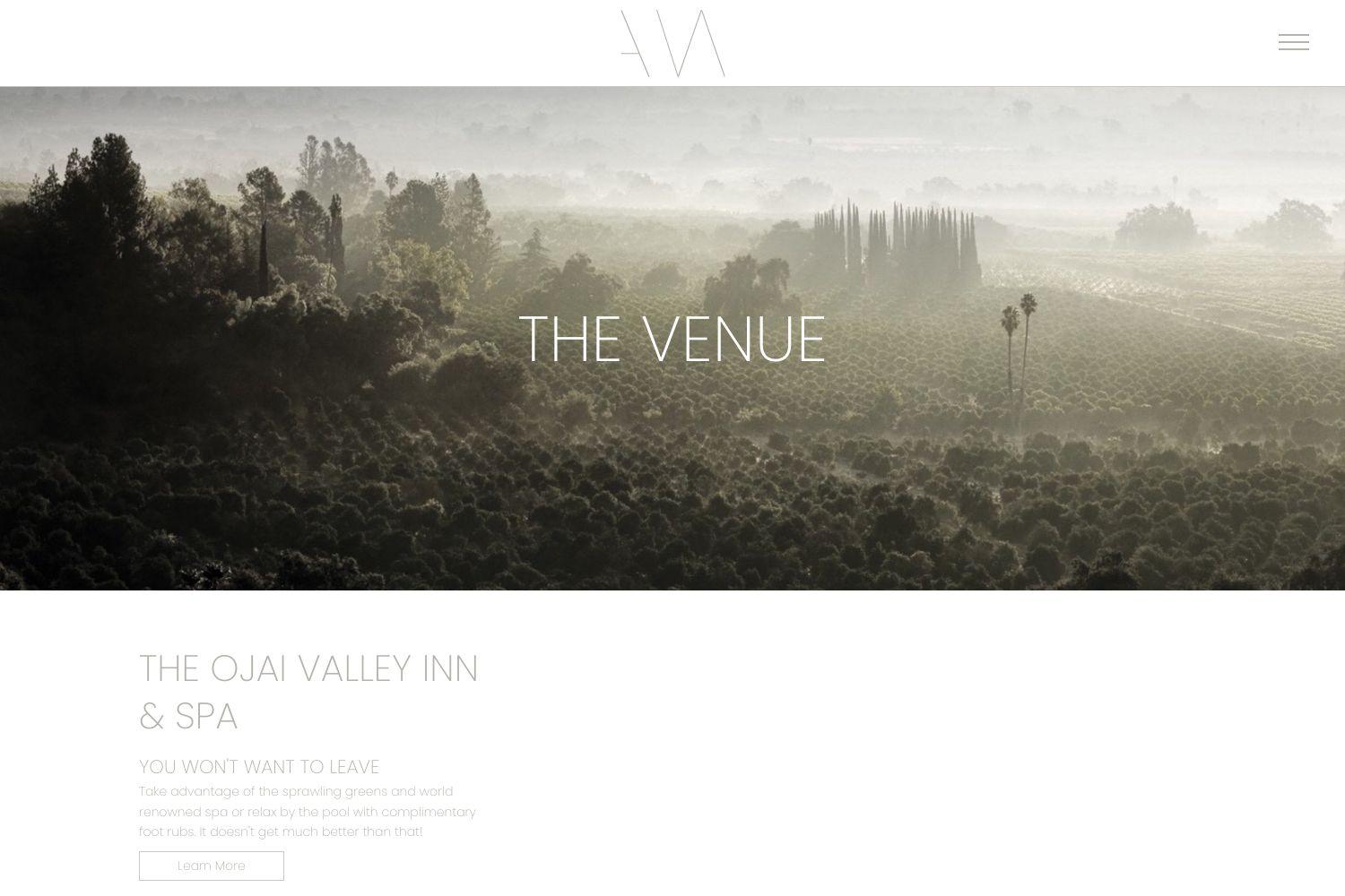 Arden Wedding Website