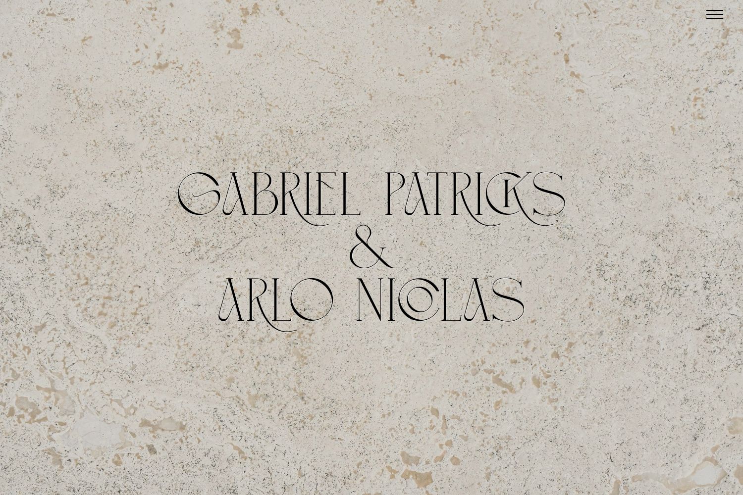 Arlo Wedding Website