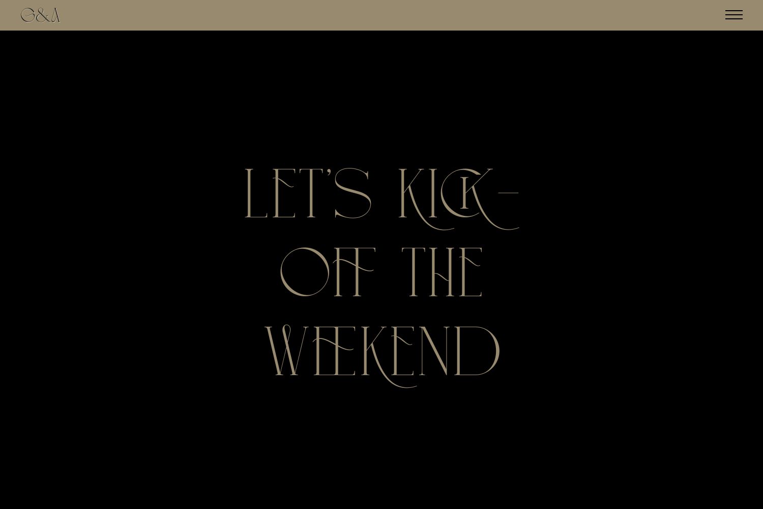 Arlo Wedding Website