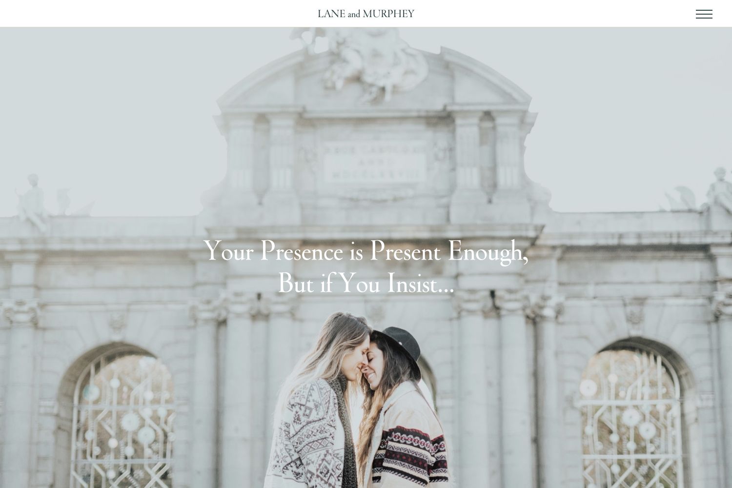 Austen Wedding Website
