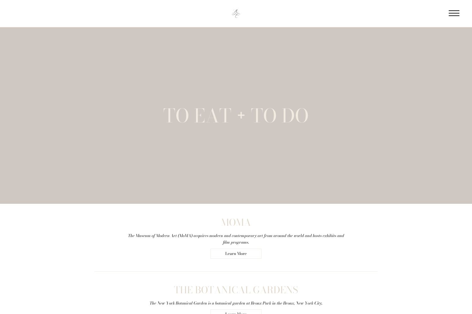 Blair Wedding Website