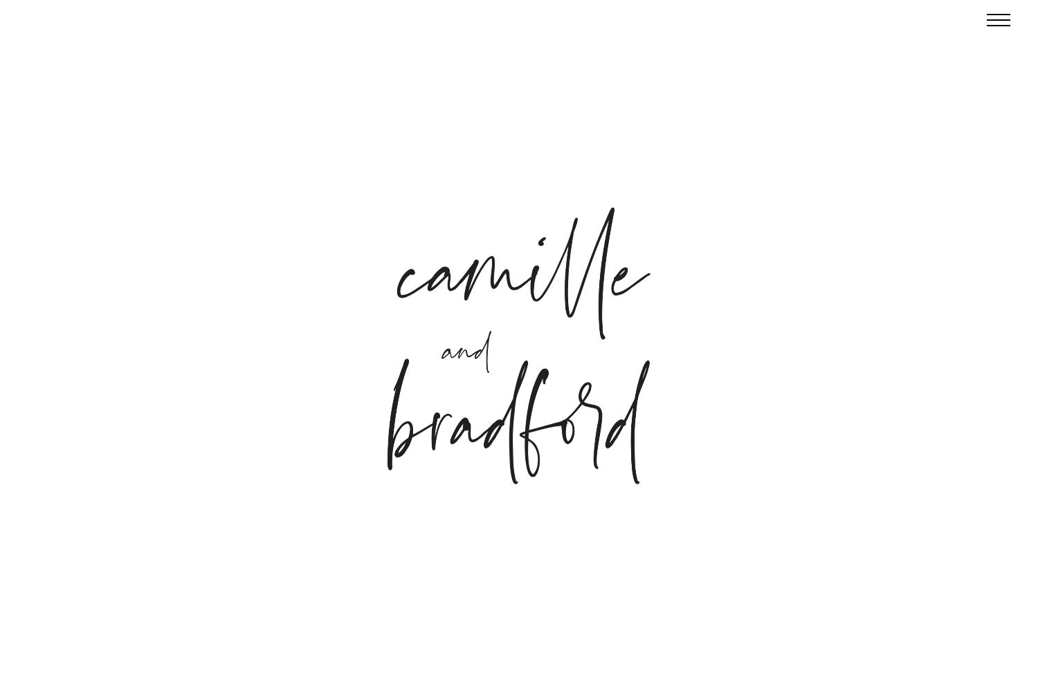 Bradford Wedding Website