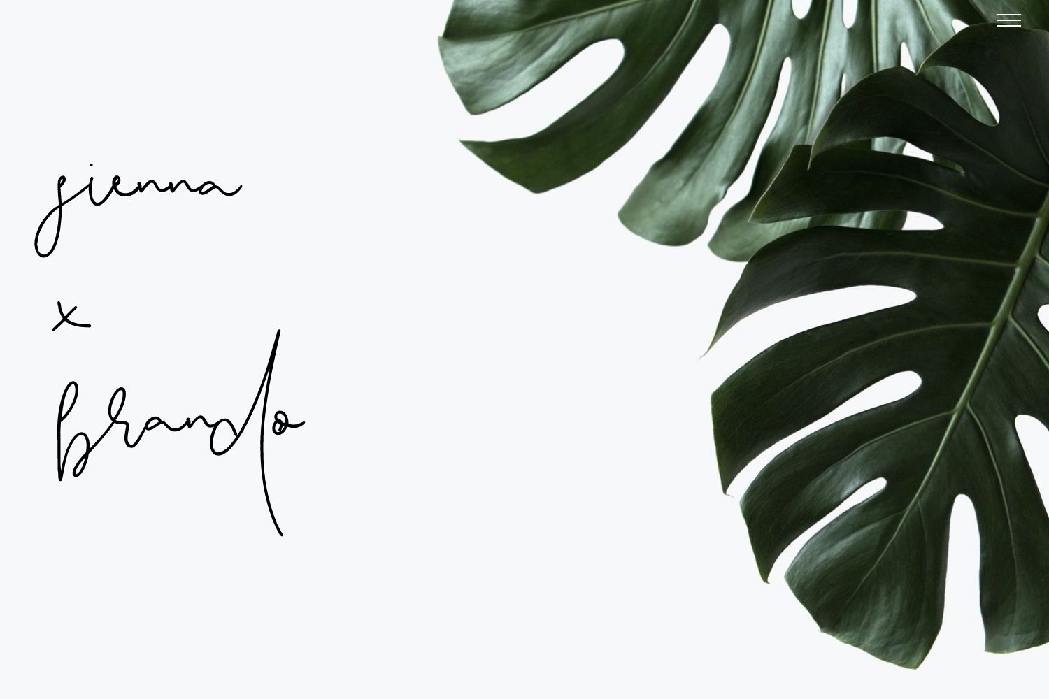 Brando Wedding Website