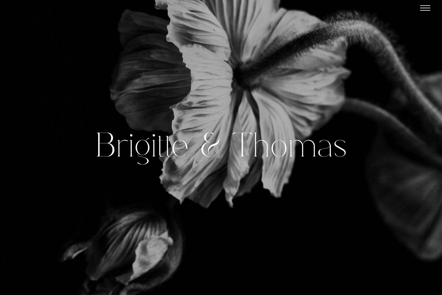 Brigitte Wedding Website