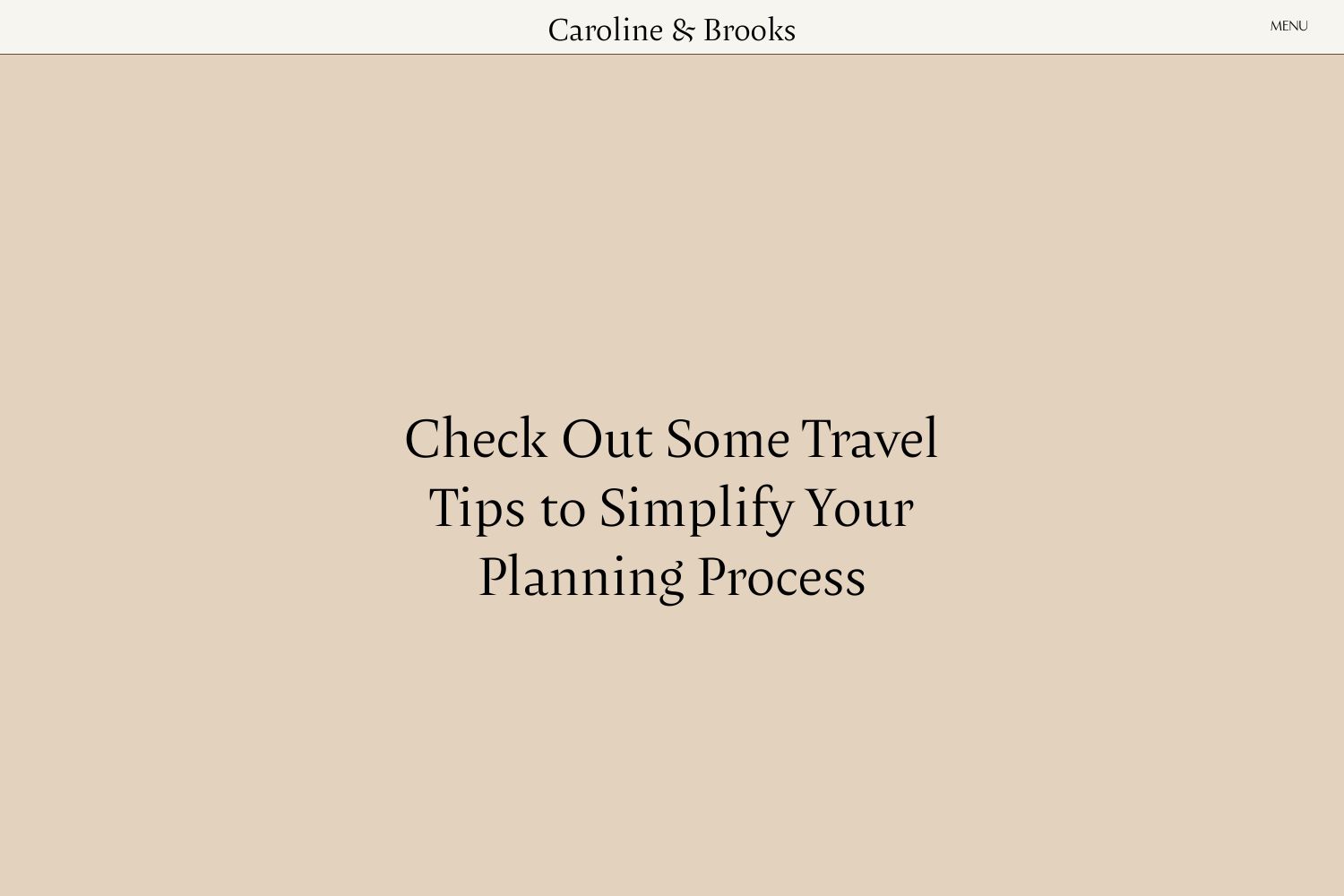 Brooks Wedding Website