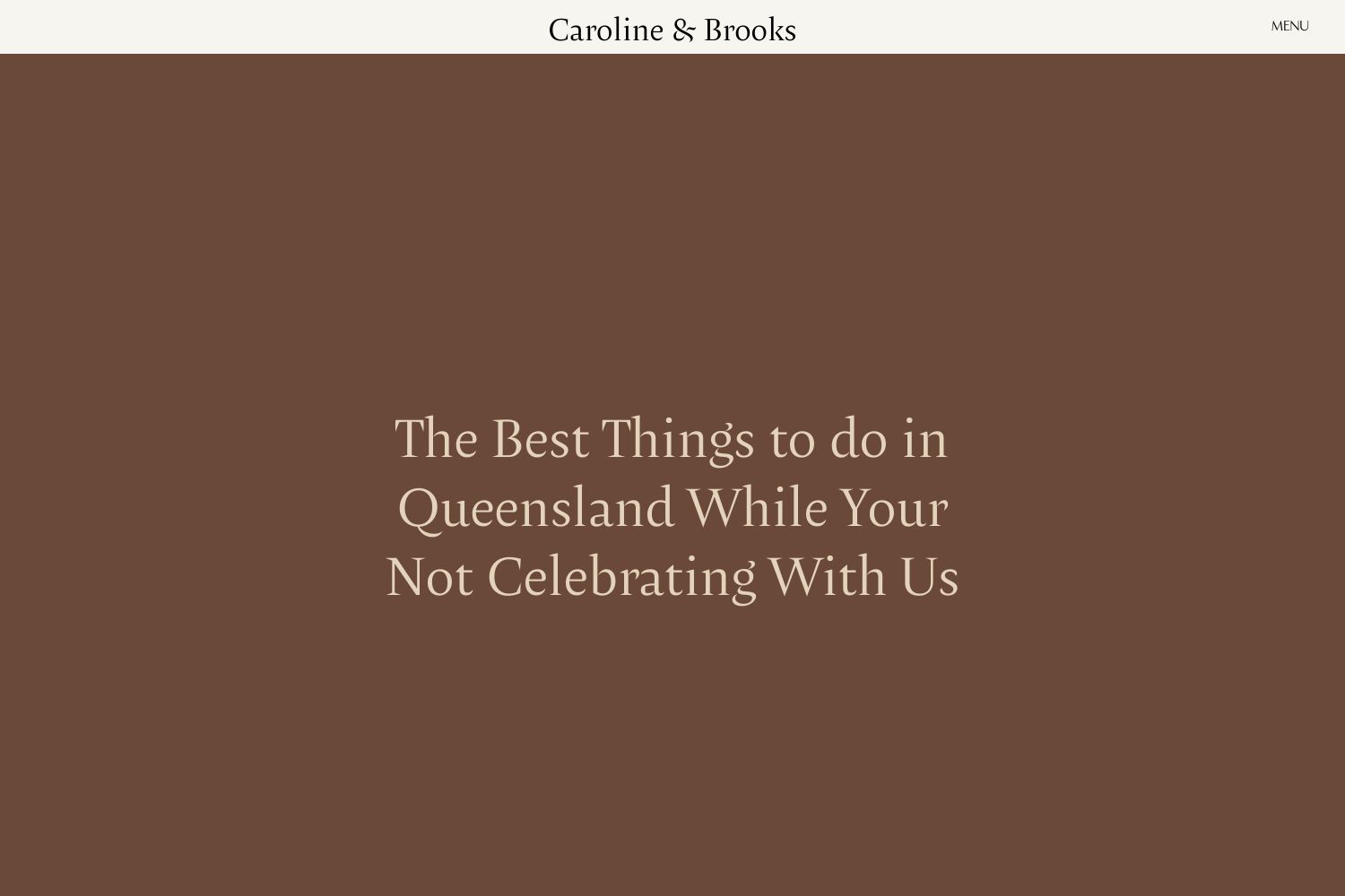 Brooks Wedding Website