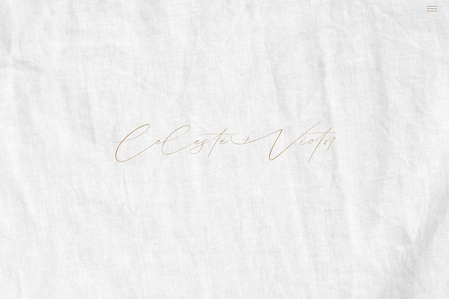 Celeste Wedding Website