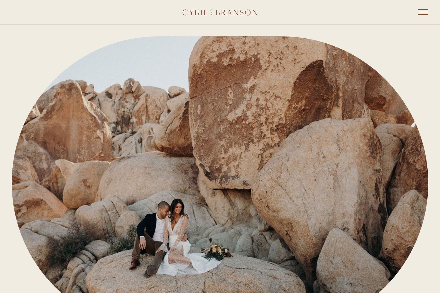 Cybil Wedding Website