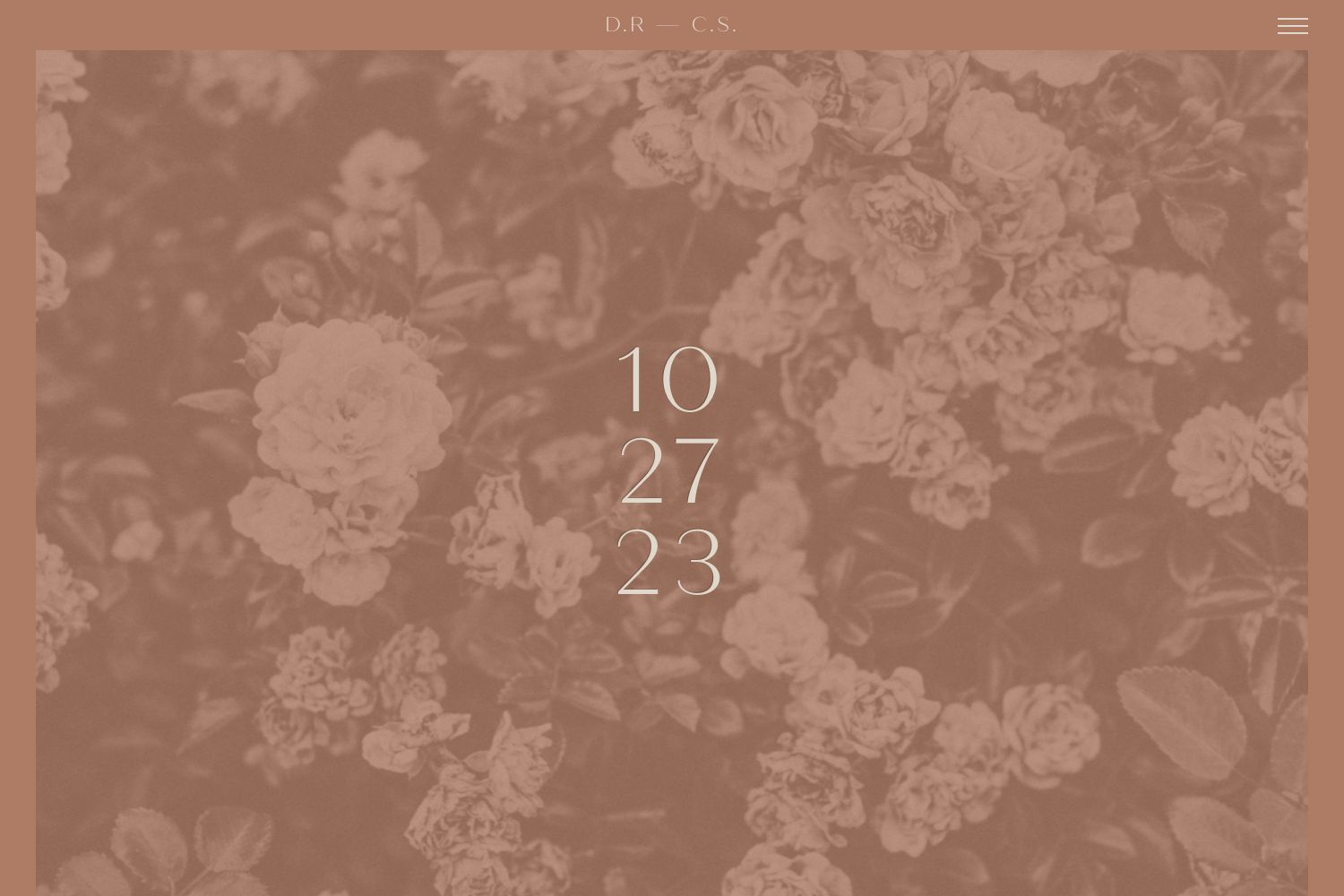 Delia Wedding Website