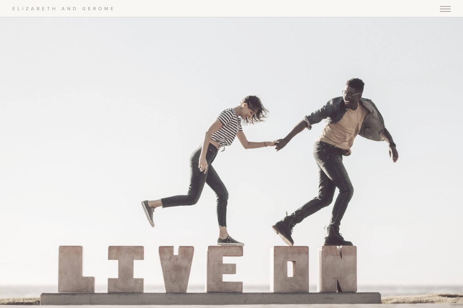 Elizabeth Wedding Website