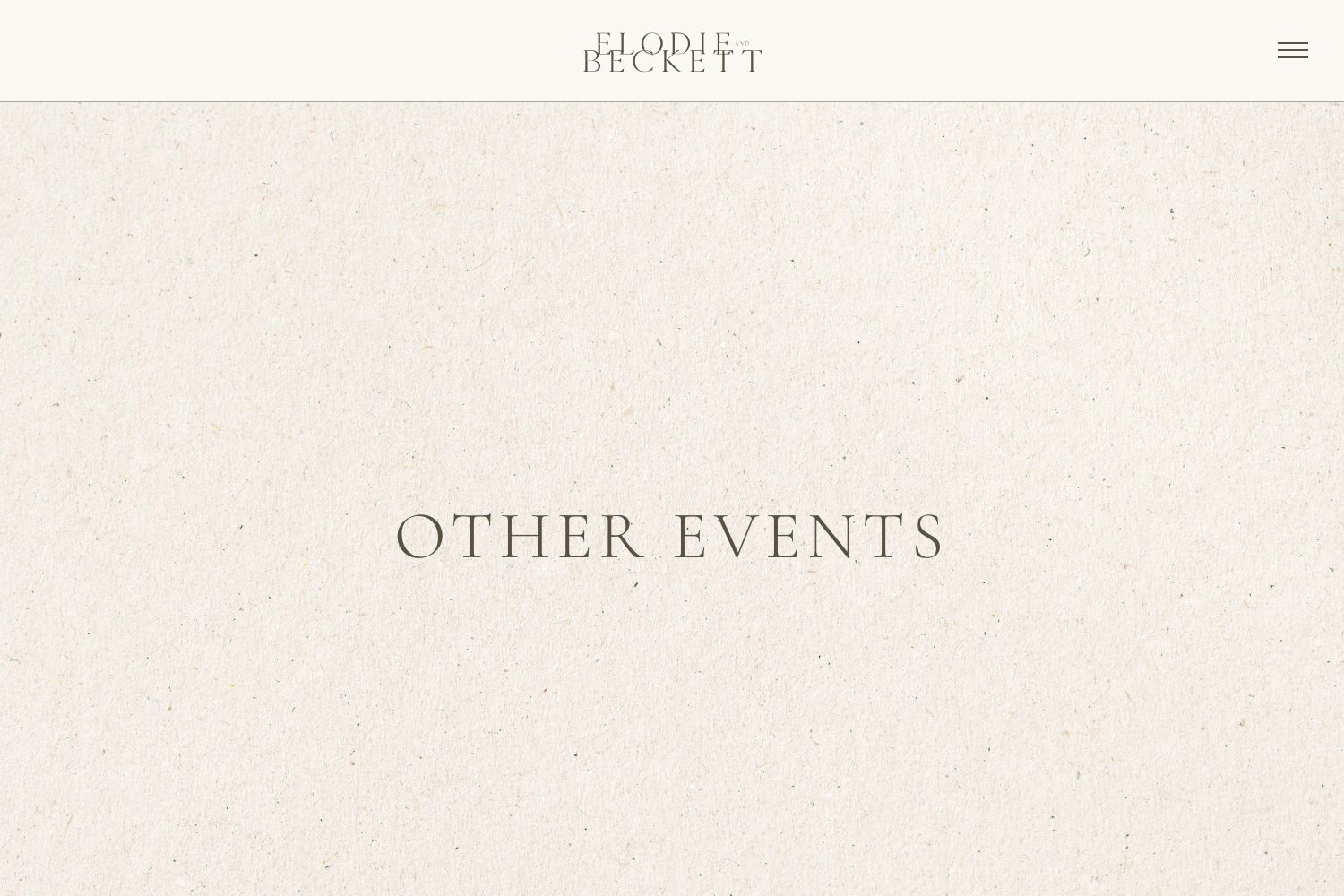 Elodie Wedding Website