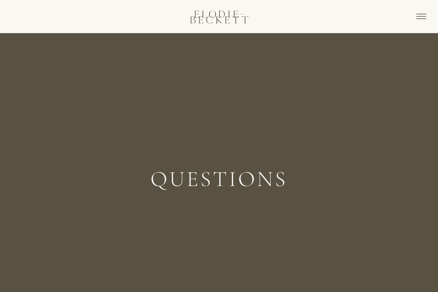 Elodie Wedding Website