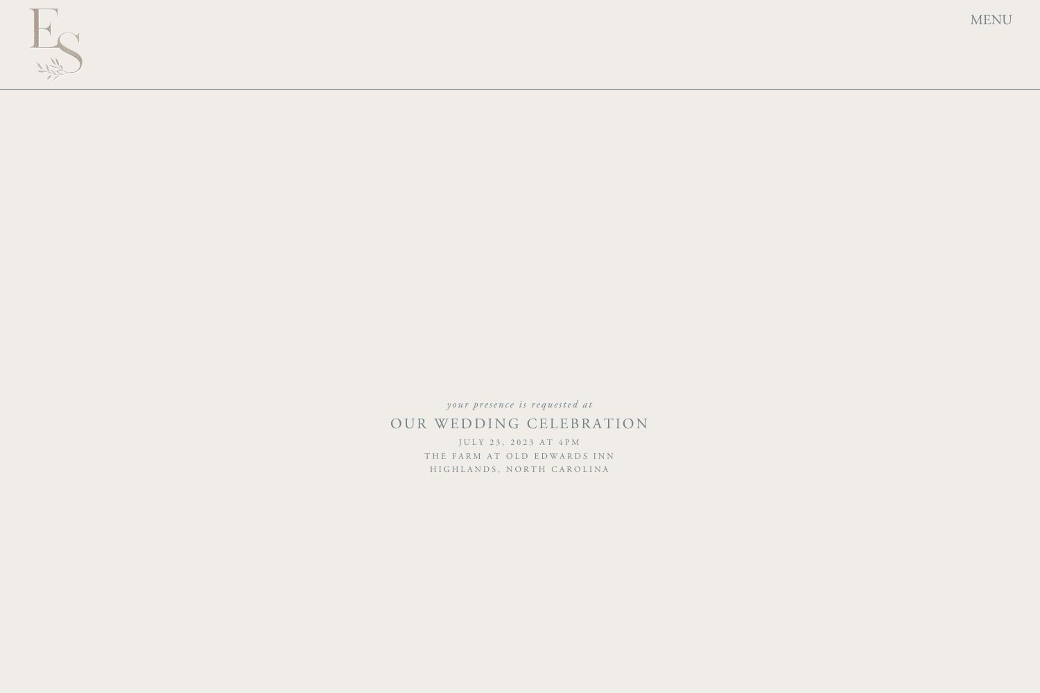 Emmy Wedding Website