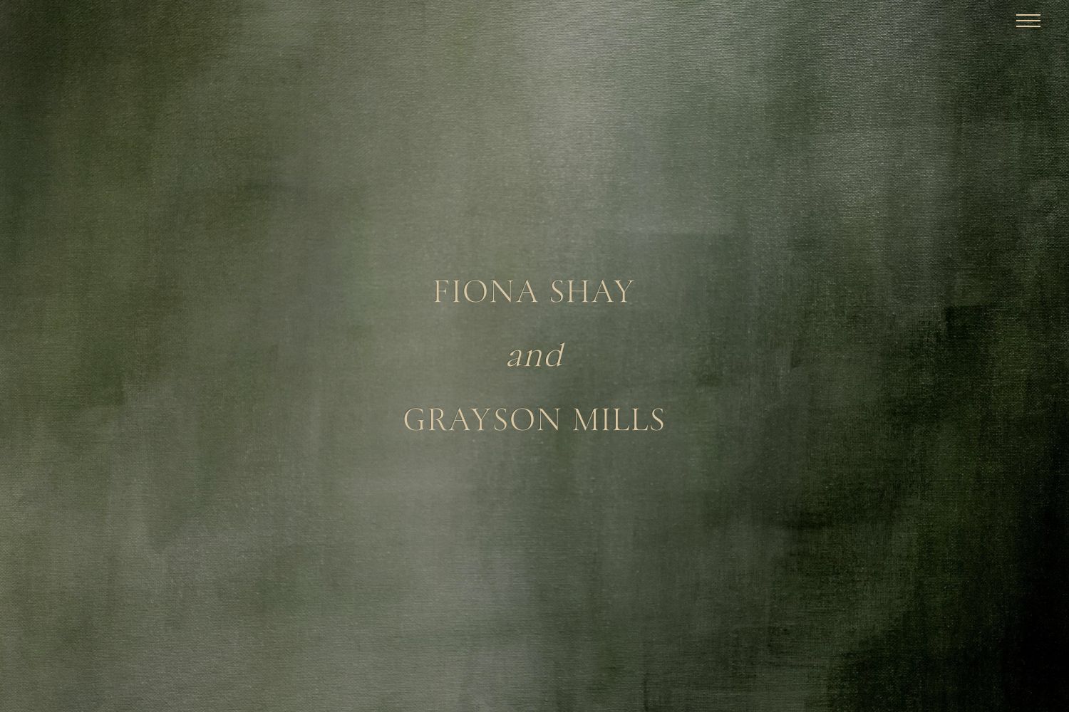 Fiona Wedding Website