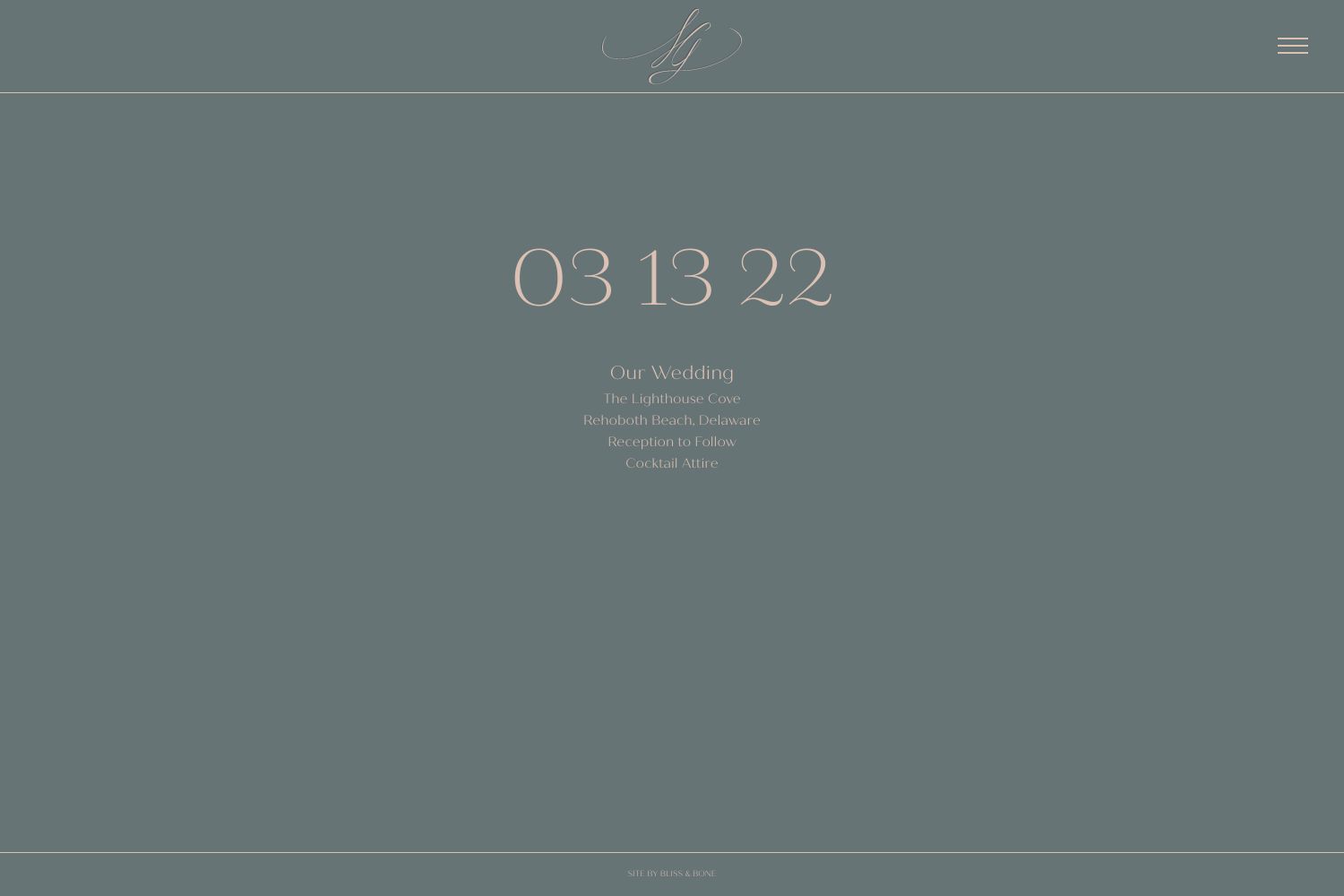 Grayson Wedding Website