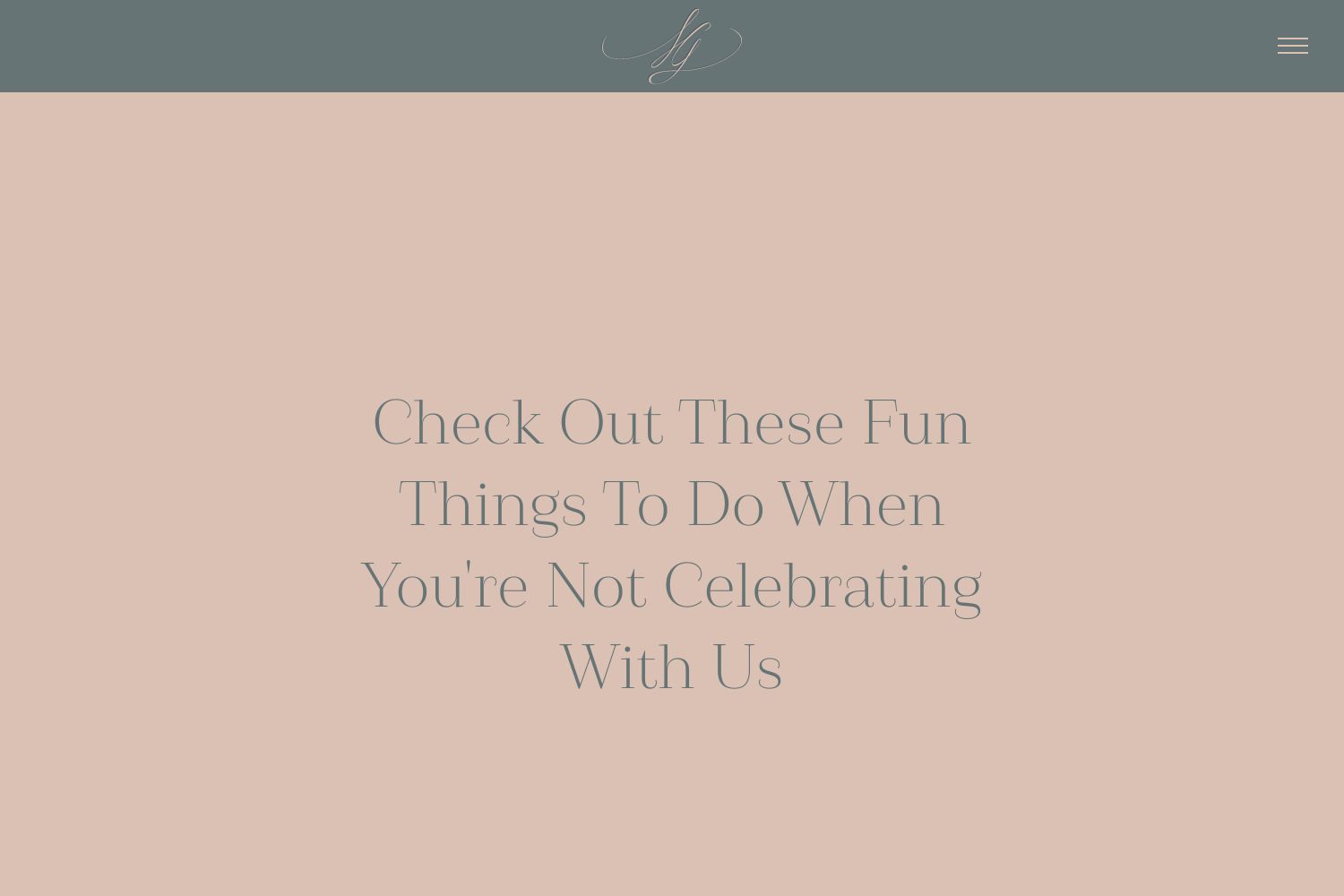 Grayson Wedding Website