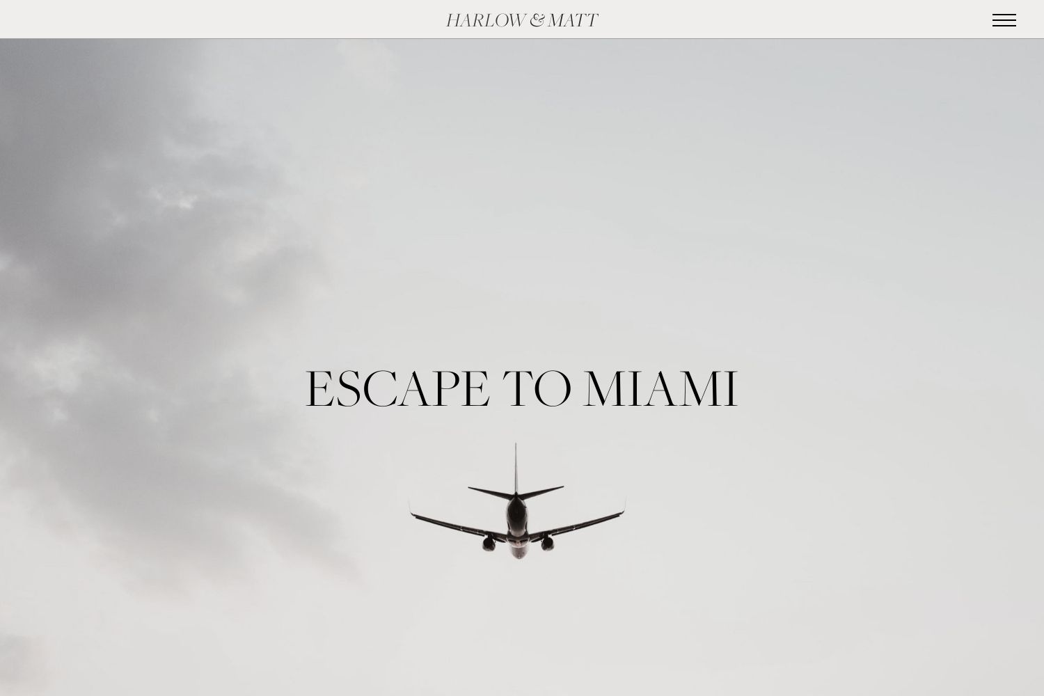 Harlow Wedding Website