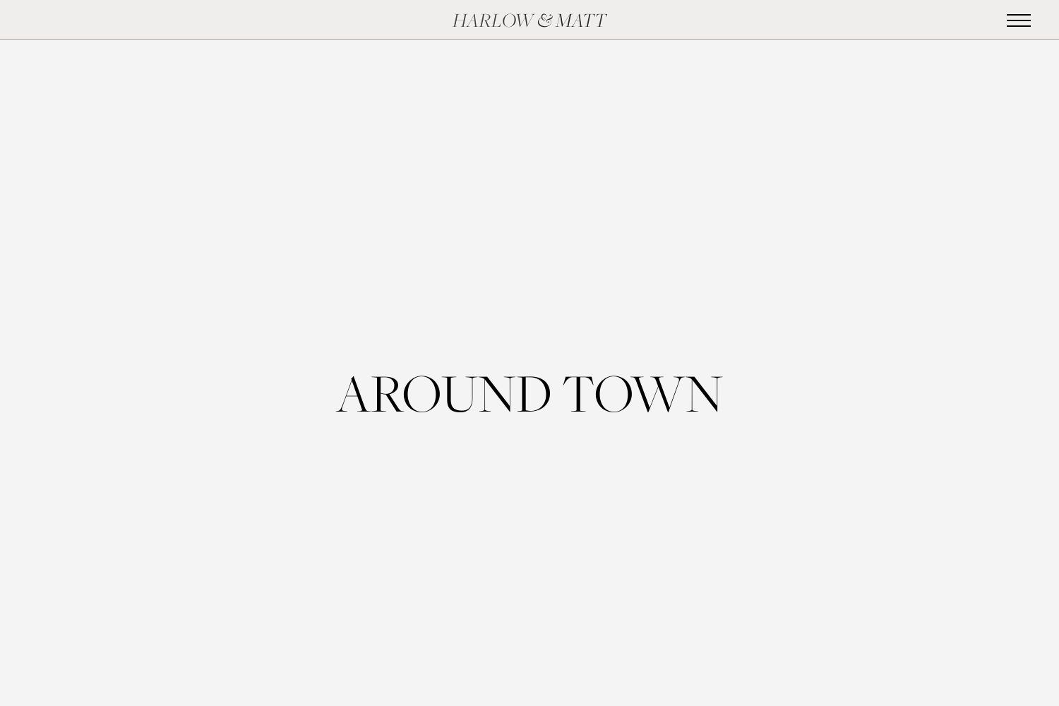 Harlow Wedding Website