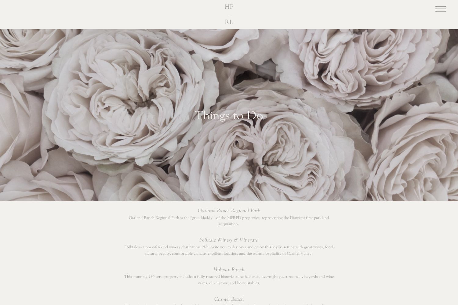 Hayden Wedding Website