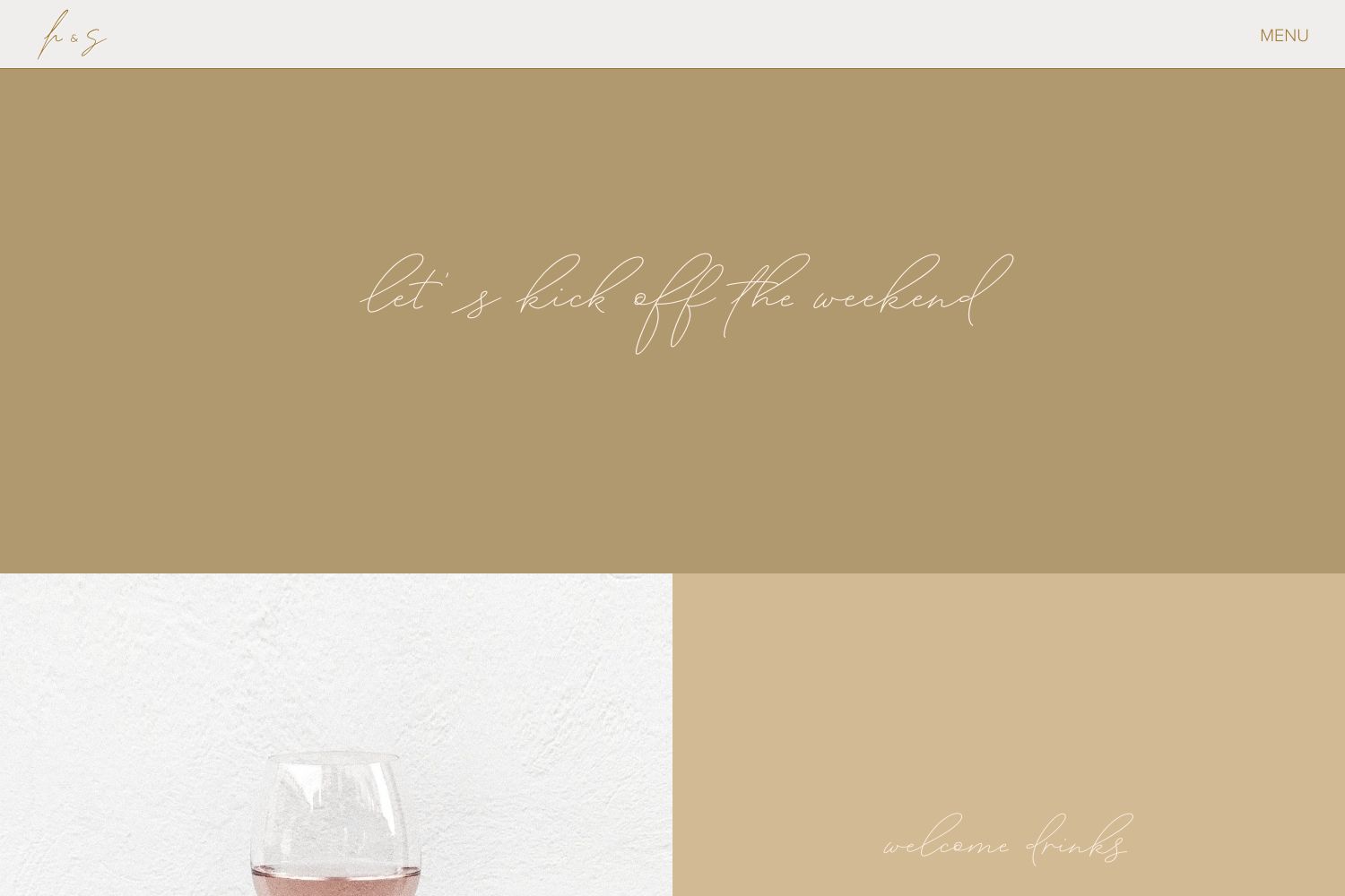 Hazel Wedding Website