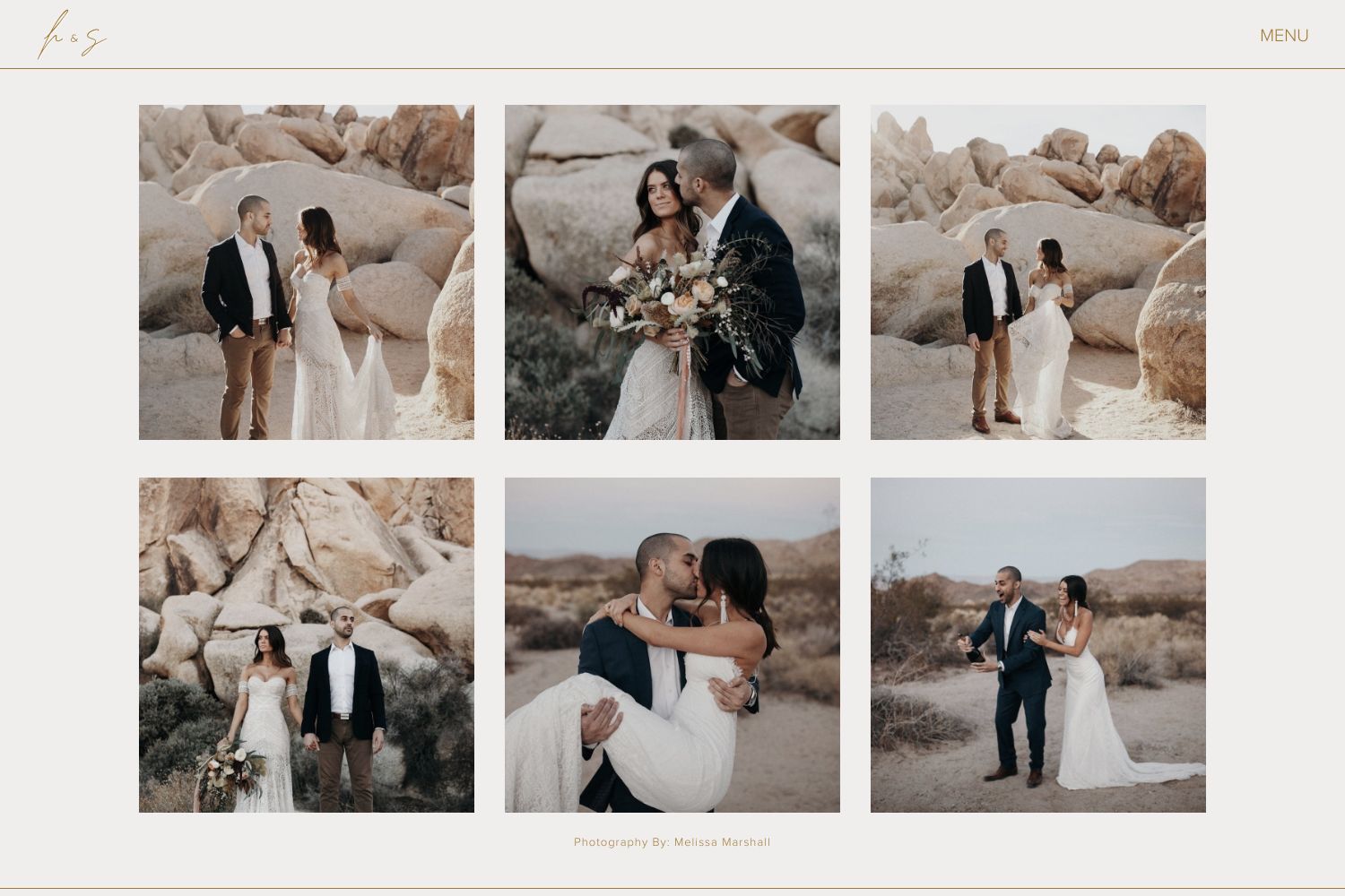 Hazel Wedding Website