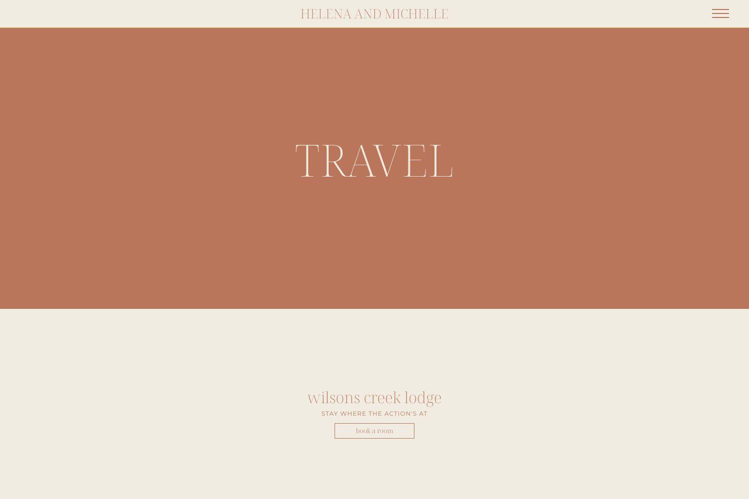 Helena Wedding Website