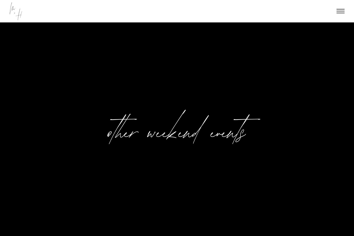 Hendrix Wedding Website