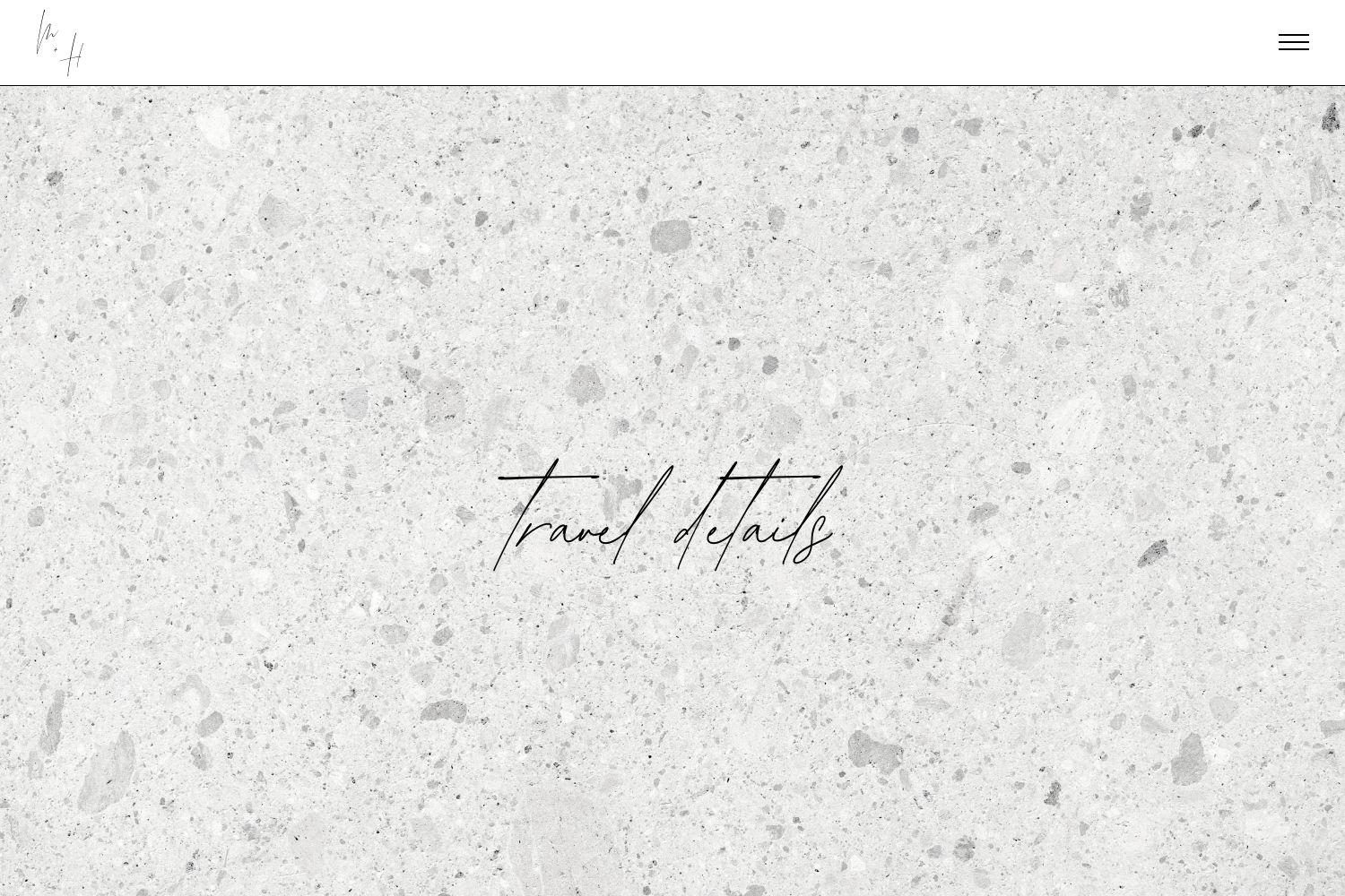 Hendrix Wedding Website