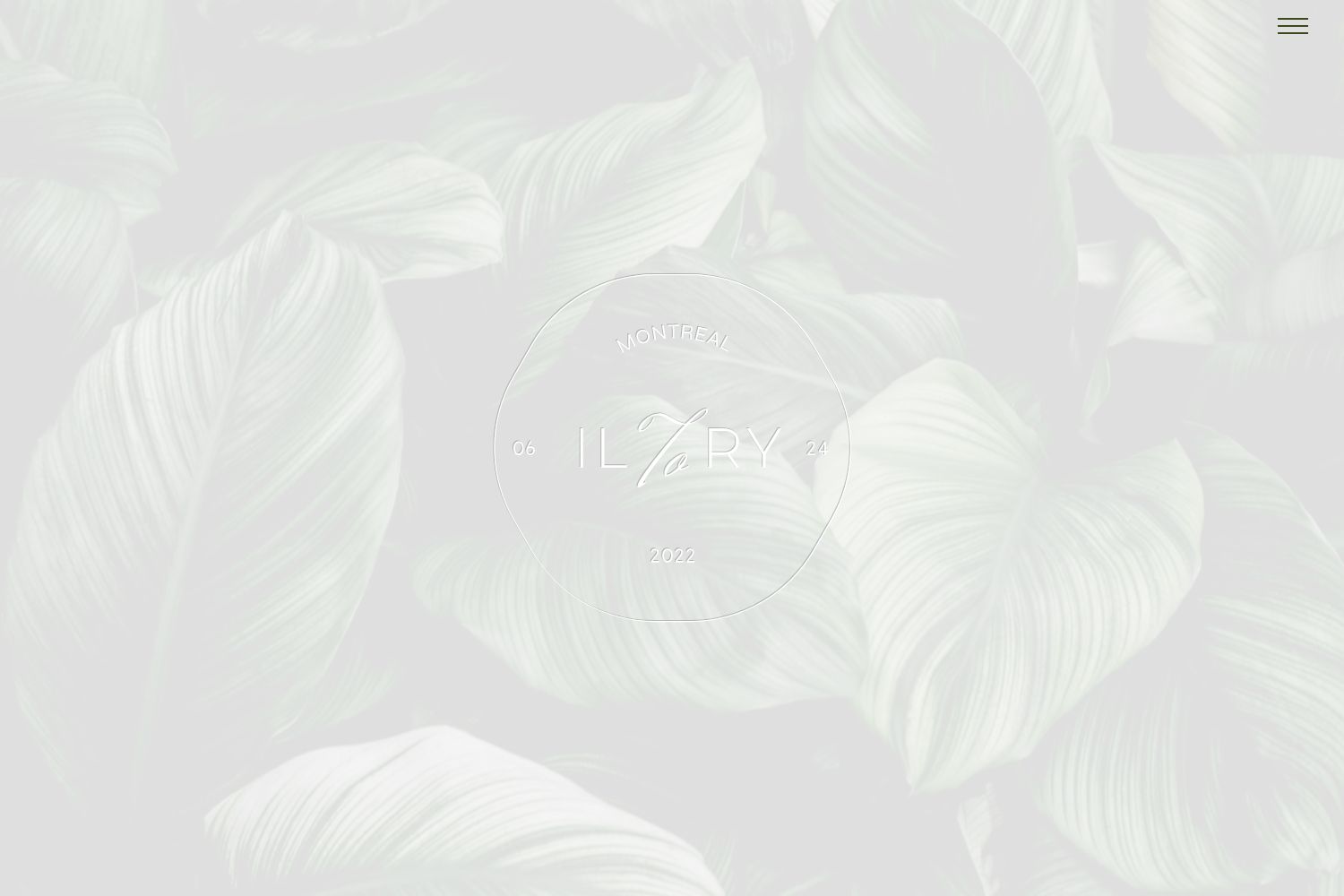 Imogen Wedding Website