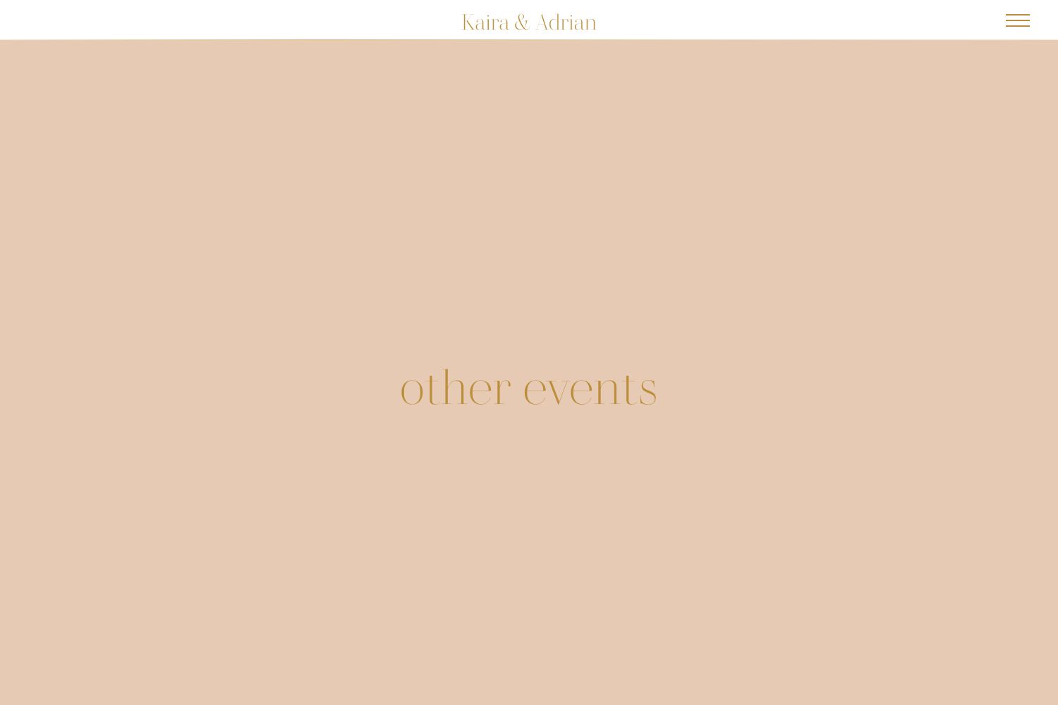 Kaira Wedding Website