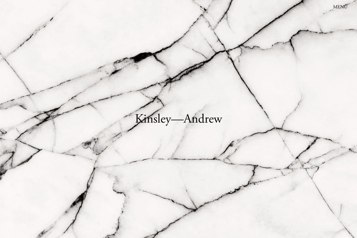 Kinsley Wedding Website