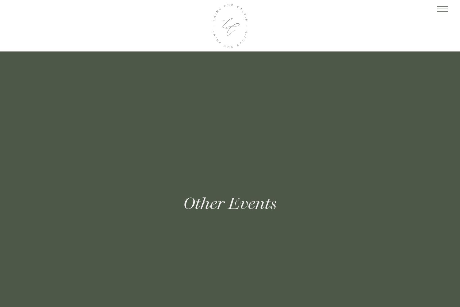 Laine Wedding Website