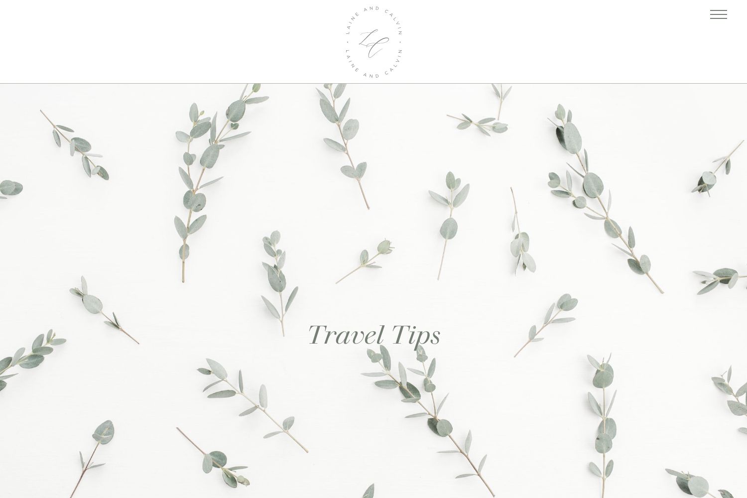 Laine Wedding Website