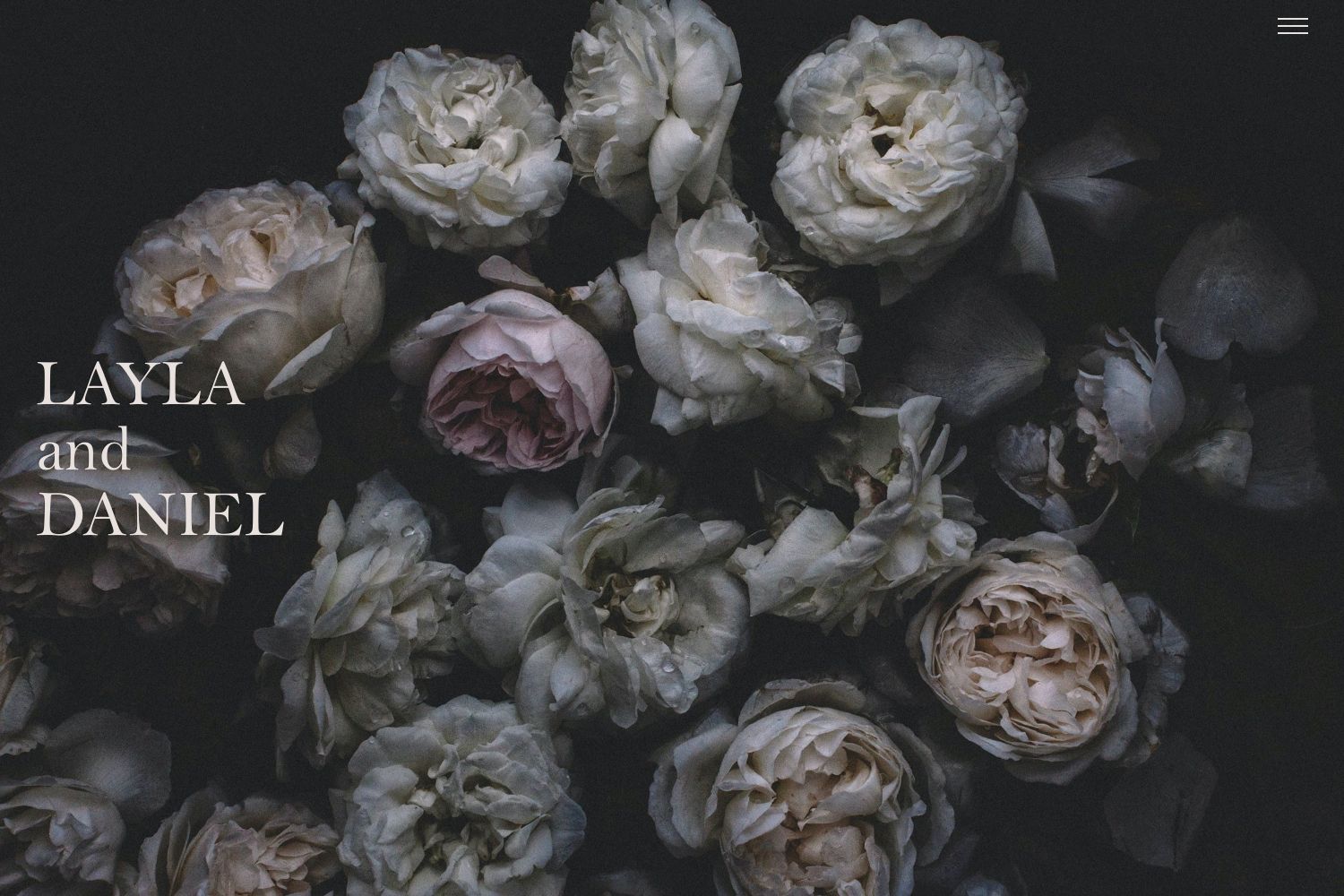 Layla Wedding Website