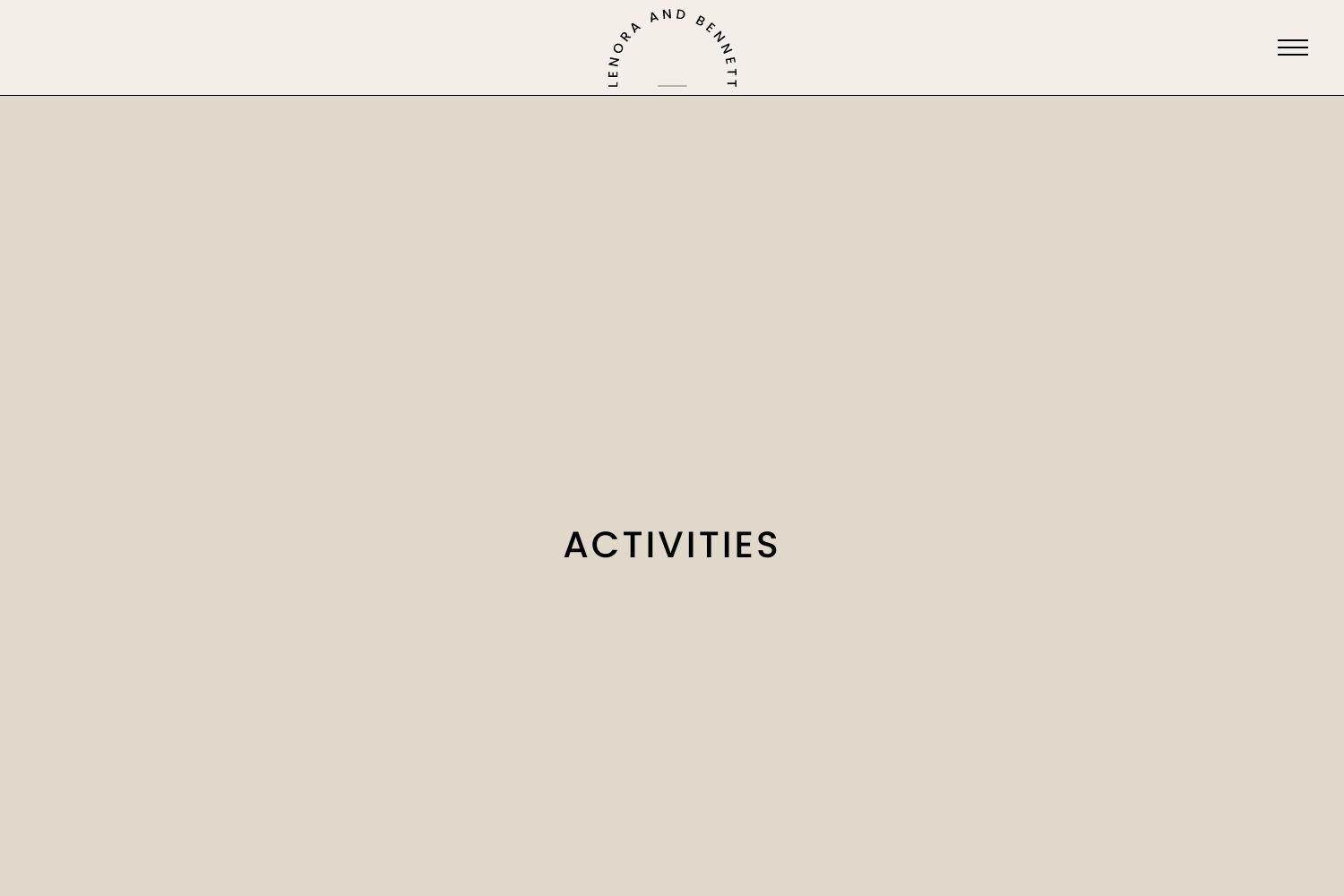 Lenora Wedding Website